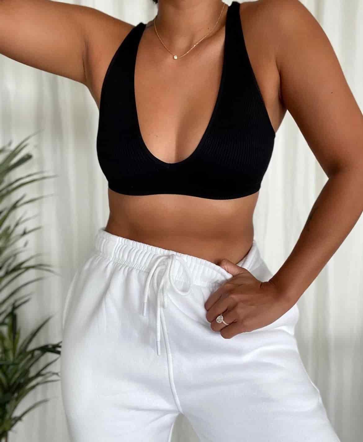 Sweet Ribbed Seamless Bralette - miniatura 3