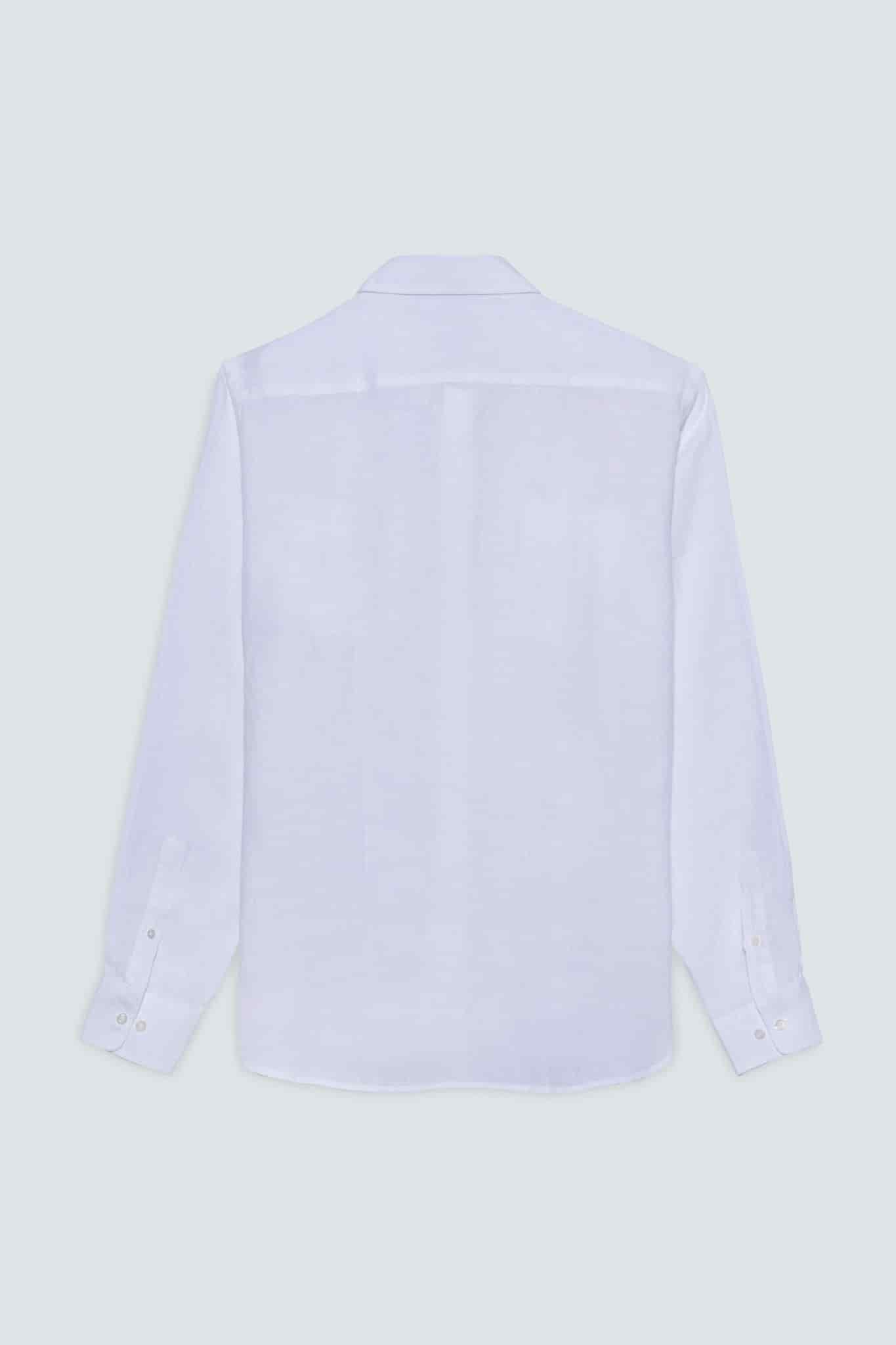 Men's guayabera linen pockets shirt - miniatura 8