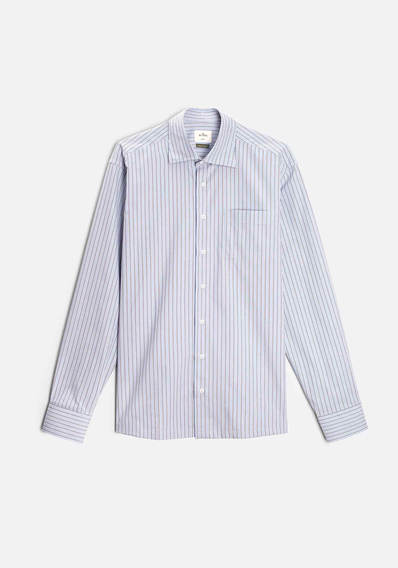 Camisa H CI Jamaica Rayas Grd Azul Claro - miniatura 2