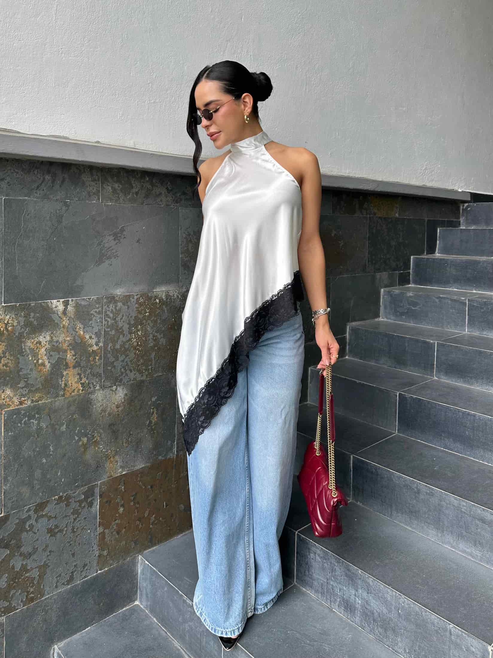 BLUSA JIMENEZ BLANCO - miniatura 2
