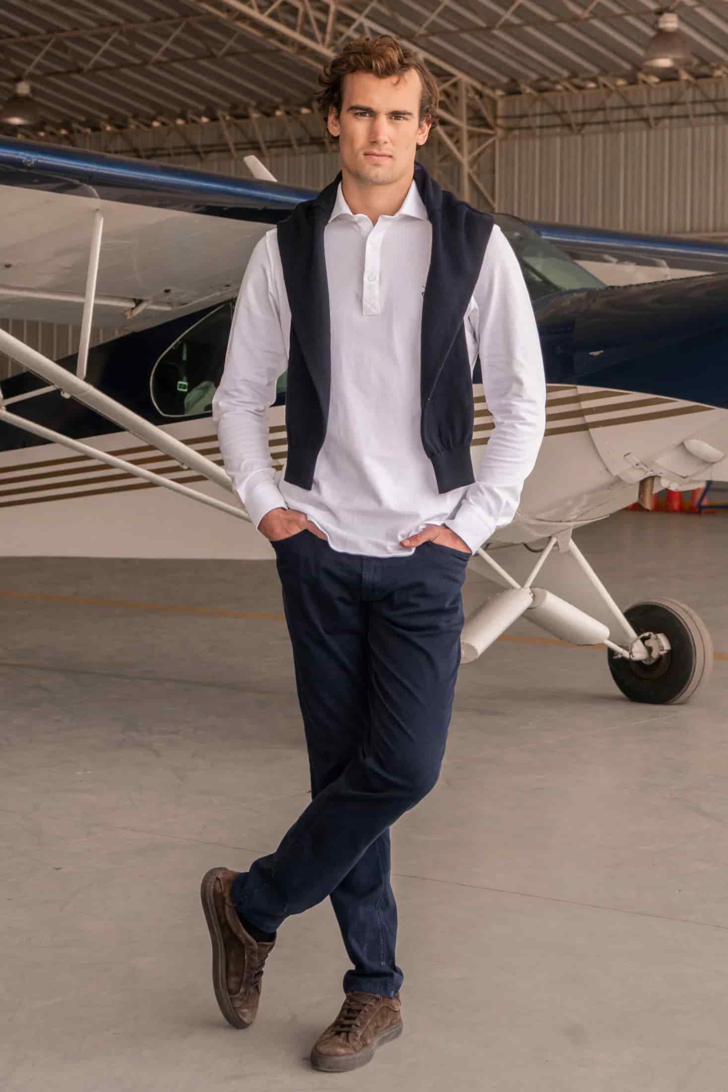 Camisa Marrakech Hombre Blanca - miniatura 2