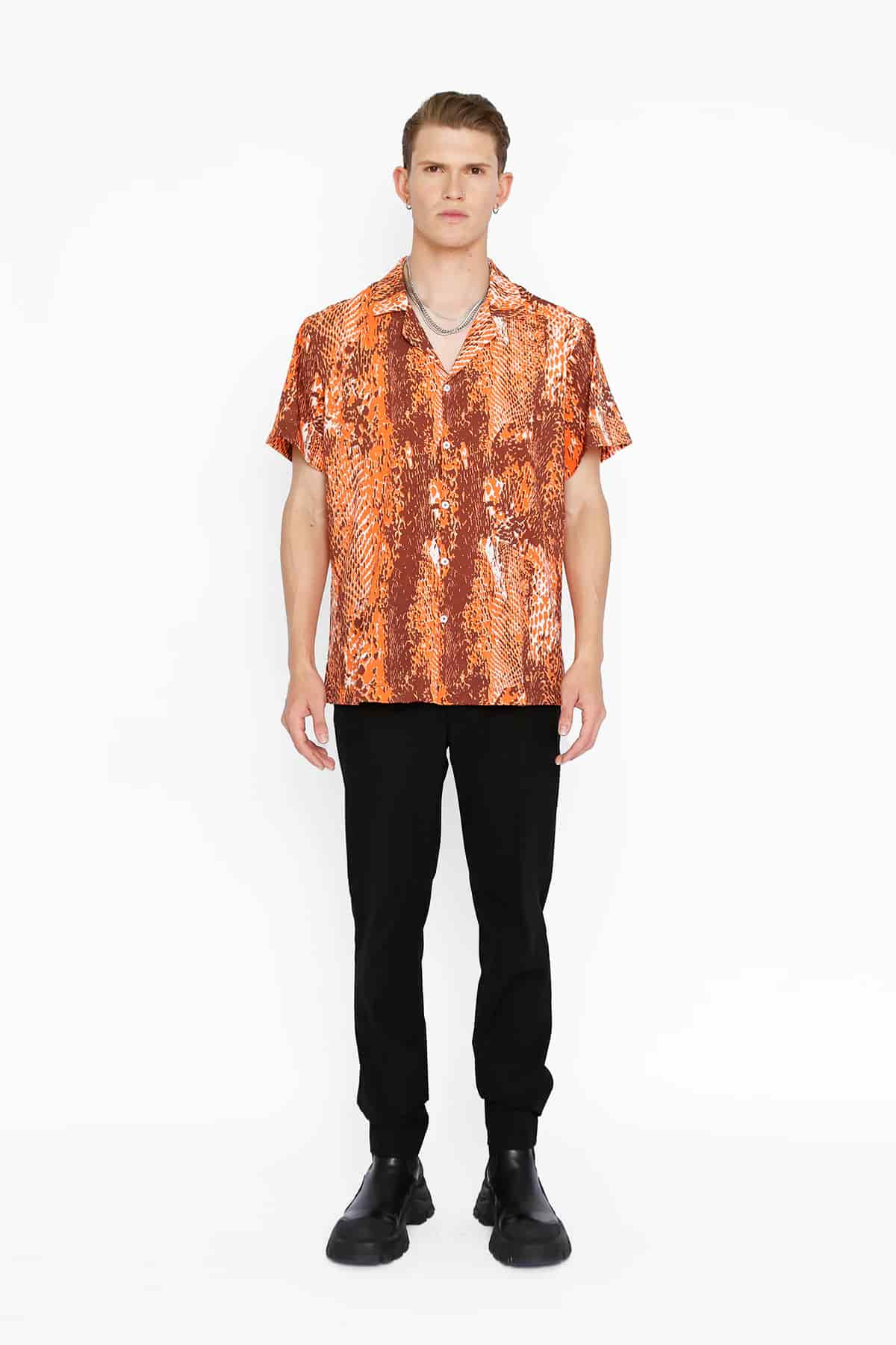 Camp Shirt in Neo Snake - miniatura 1