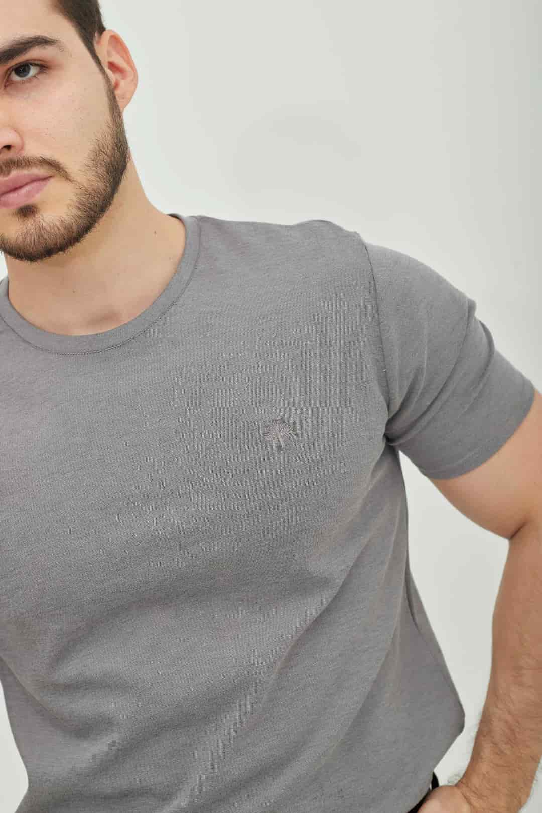 T-Shirt Gris Jaspe - miniatura 5