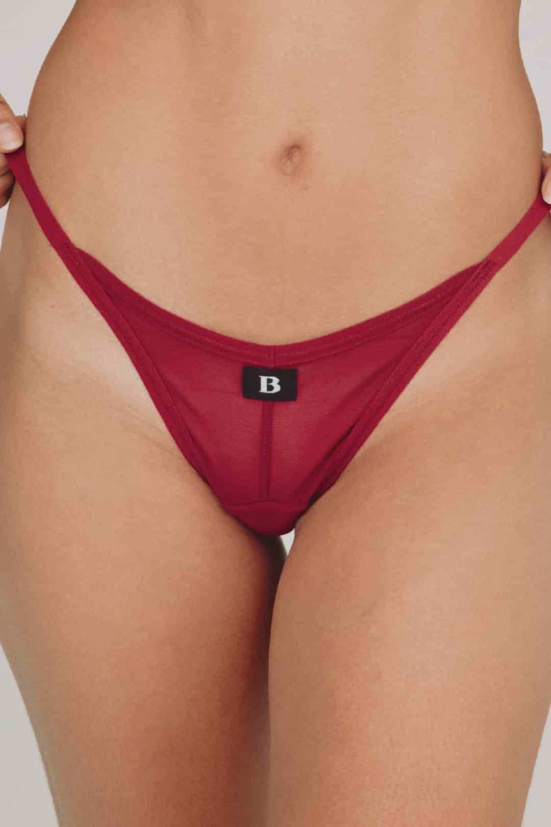 TANGA MEL ROJO CHERRY - miniatura 4