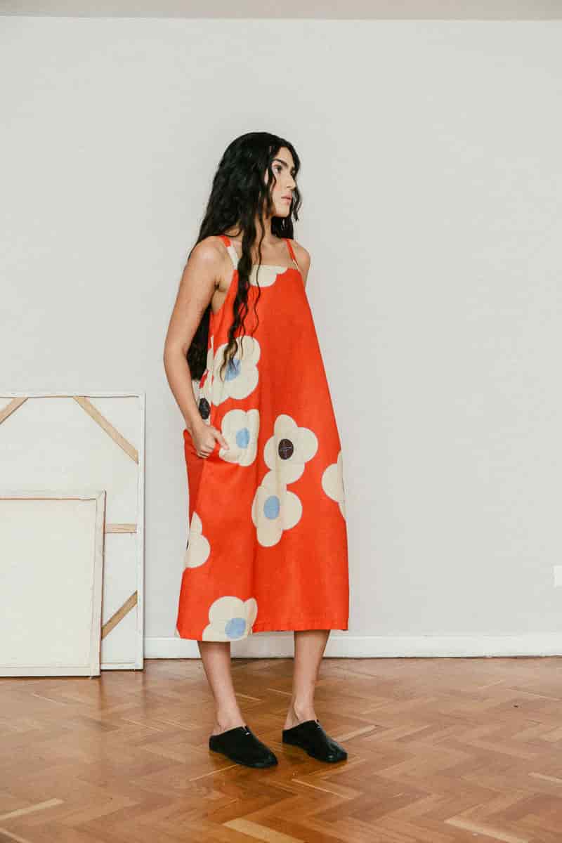 FIRE FLOWERS DRESS - miniatura 2