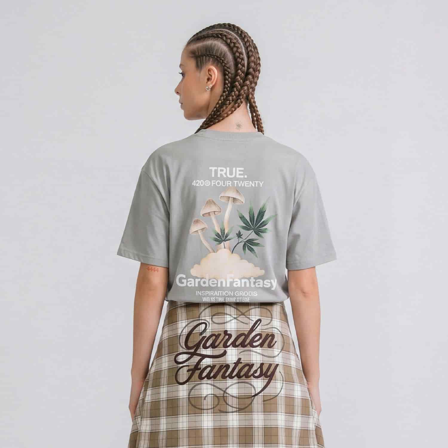Garden T-Shirt - Gray - miniatura 8