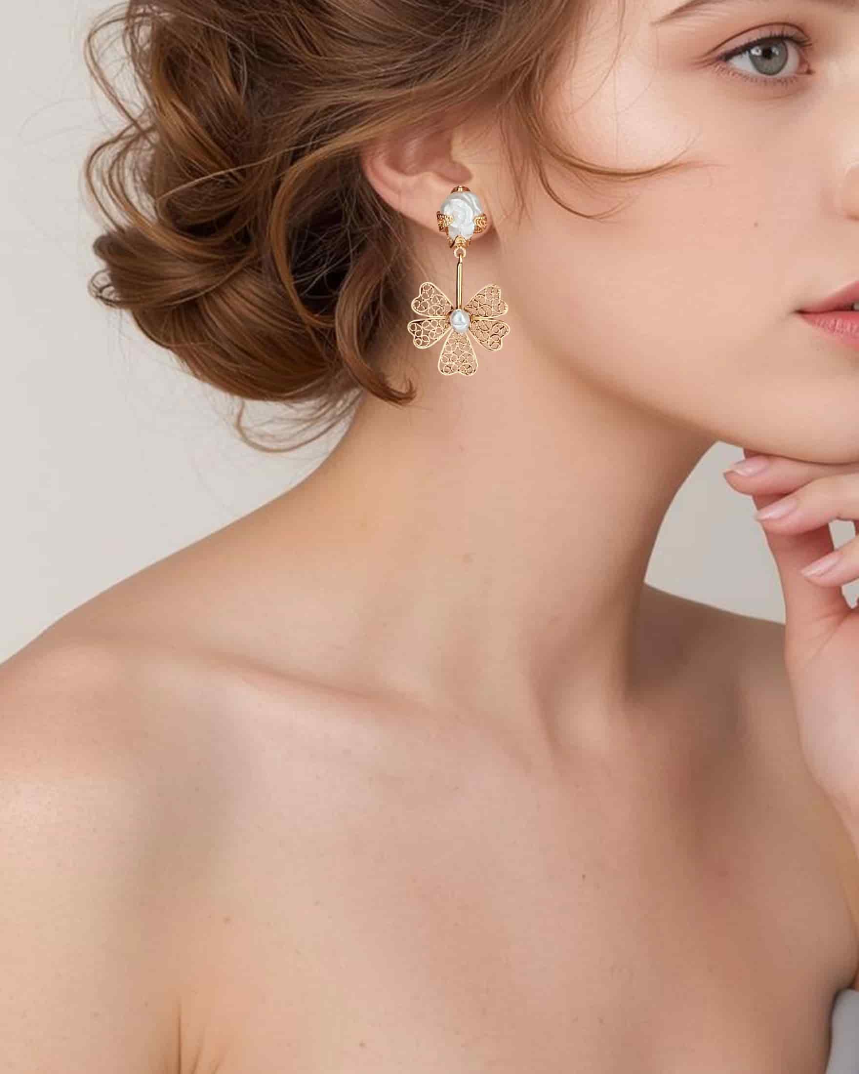 Aretes filigrana Alegría - miniatura 4