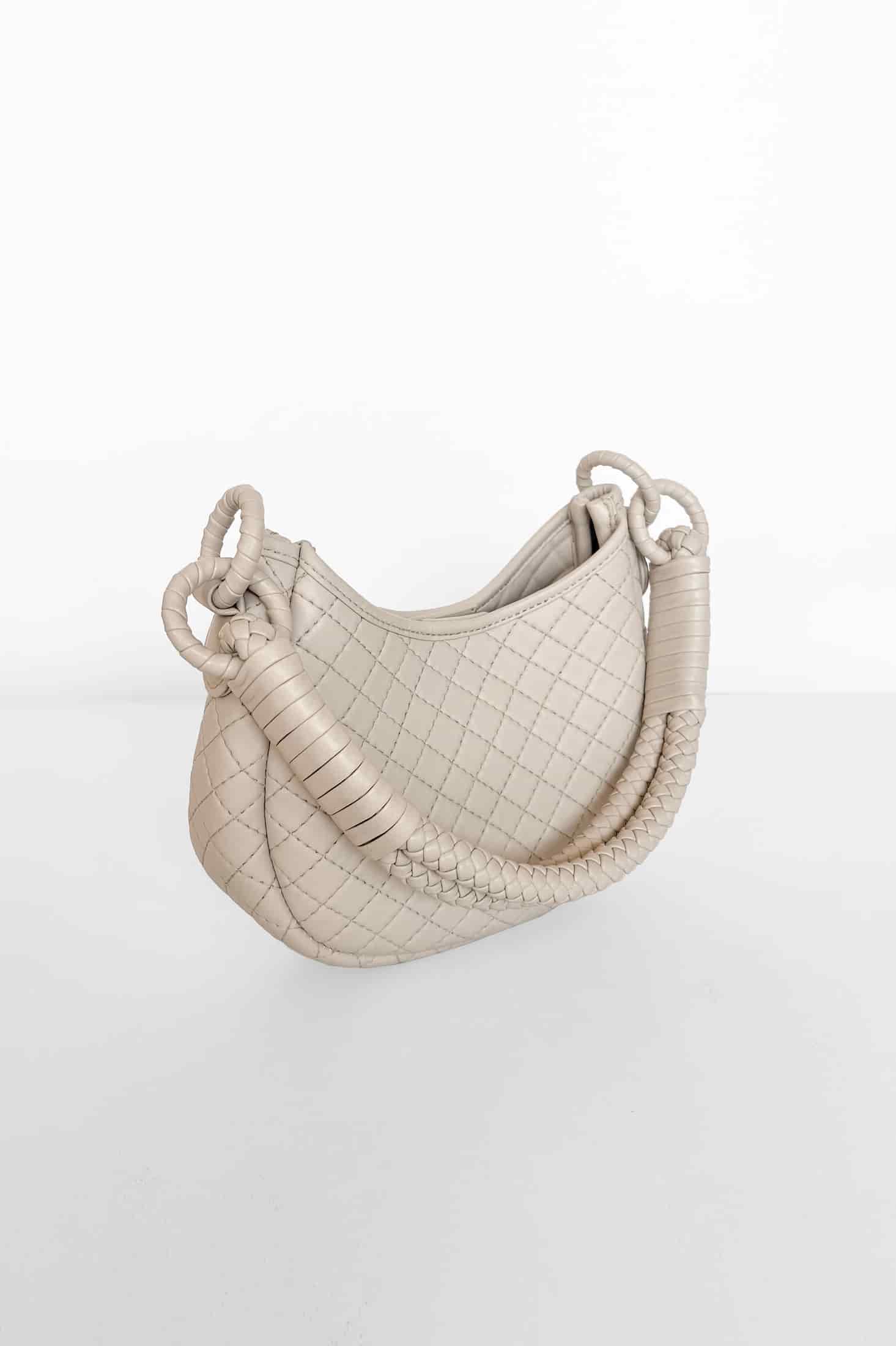 Saddle Mini, Shoulder Bag - Offwhite - miniatura 5