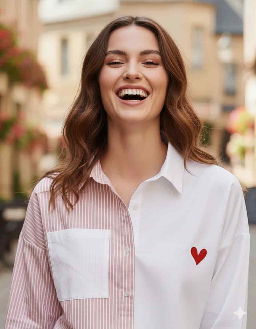 CAMISA ESTAMBUL RAYAS|||CORAZON - miniatura 8