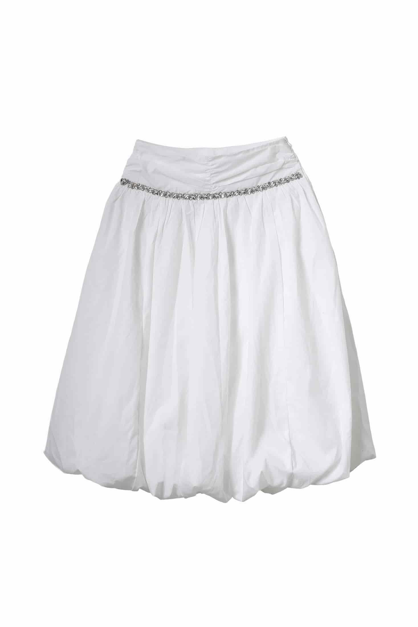 CRYSTAL BALLON SKIRT - miniatura 1