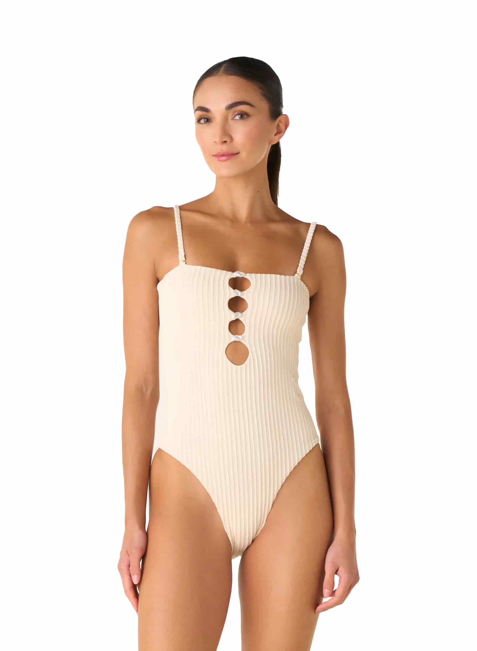 Vestido de Baño Entero Sol Shell Ivory - miniatura 2