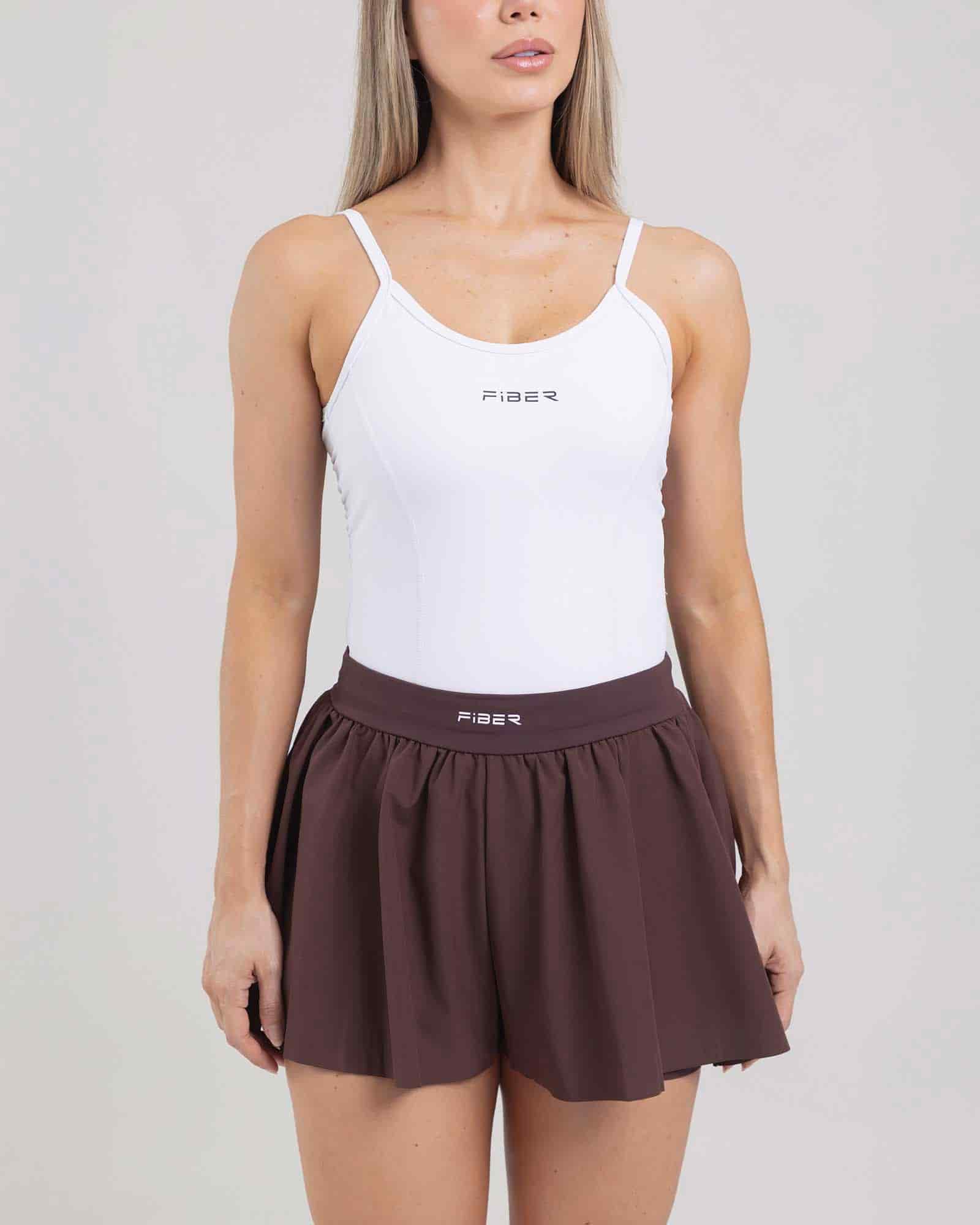 Blusa sport glow blanco tropi FIBER - miniatura 2