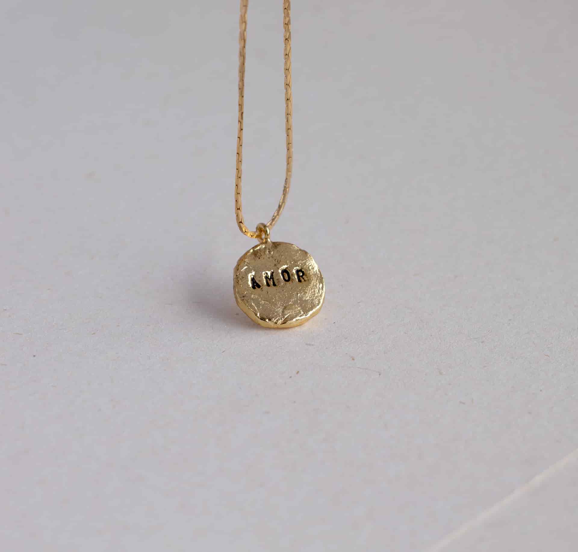 Collar Moneda amor - miniatura 1
