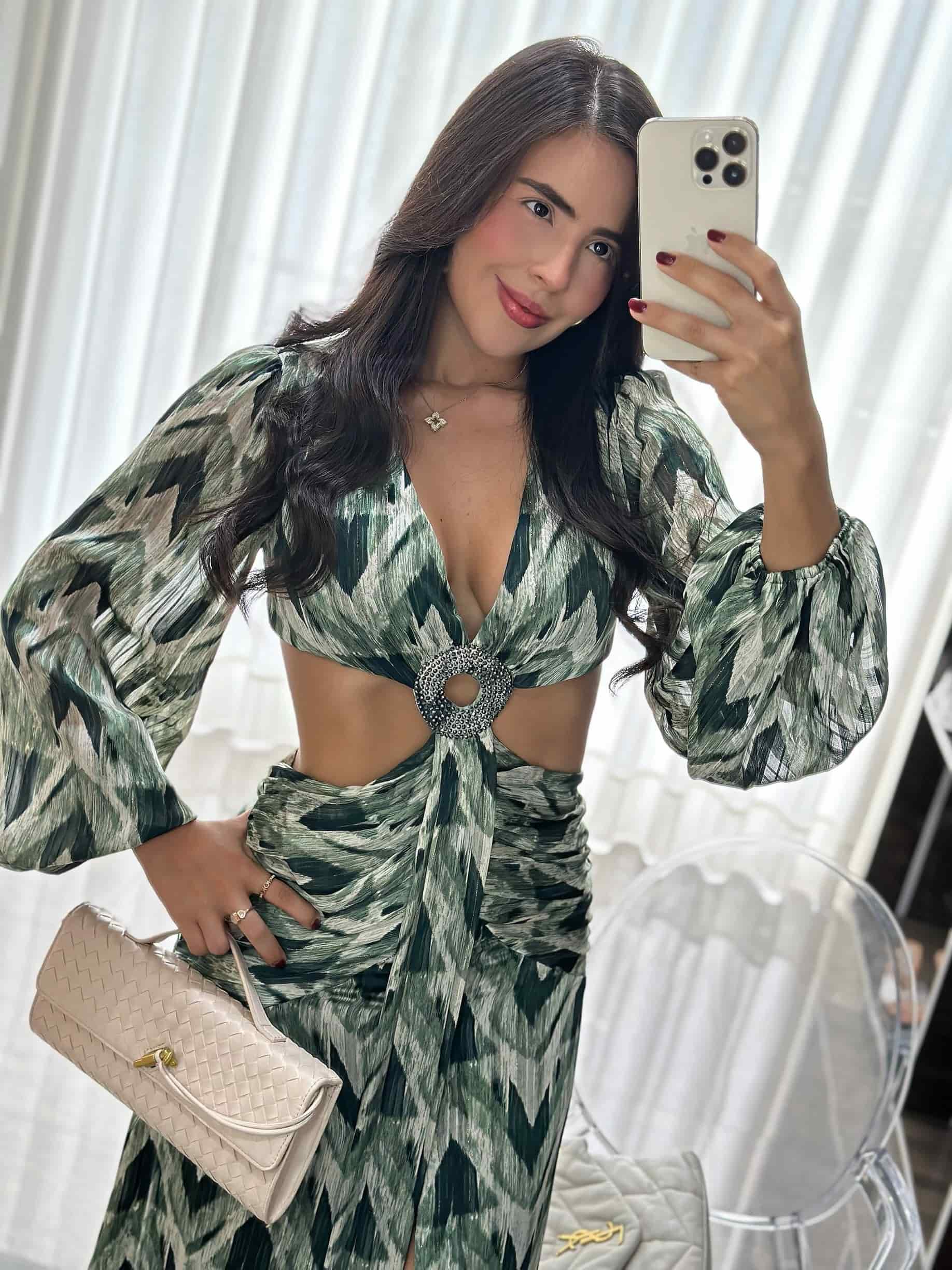 VESTIDO MIA VERDE - miniatura 1
