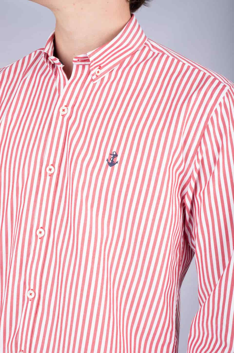 Camisa Rayas Rojas - miniatura 2
