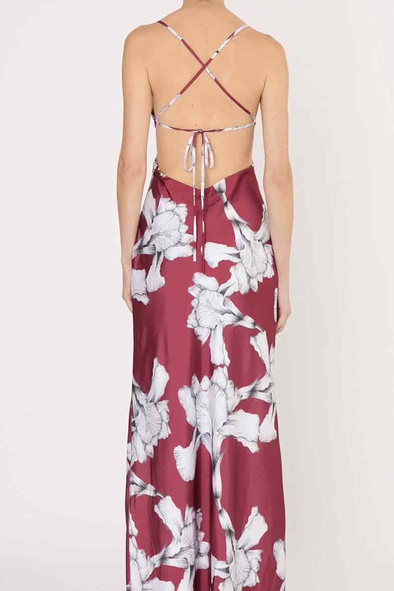 BRUNA NAIA LONG DRESS - miniatura 3