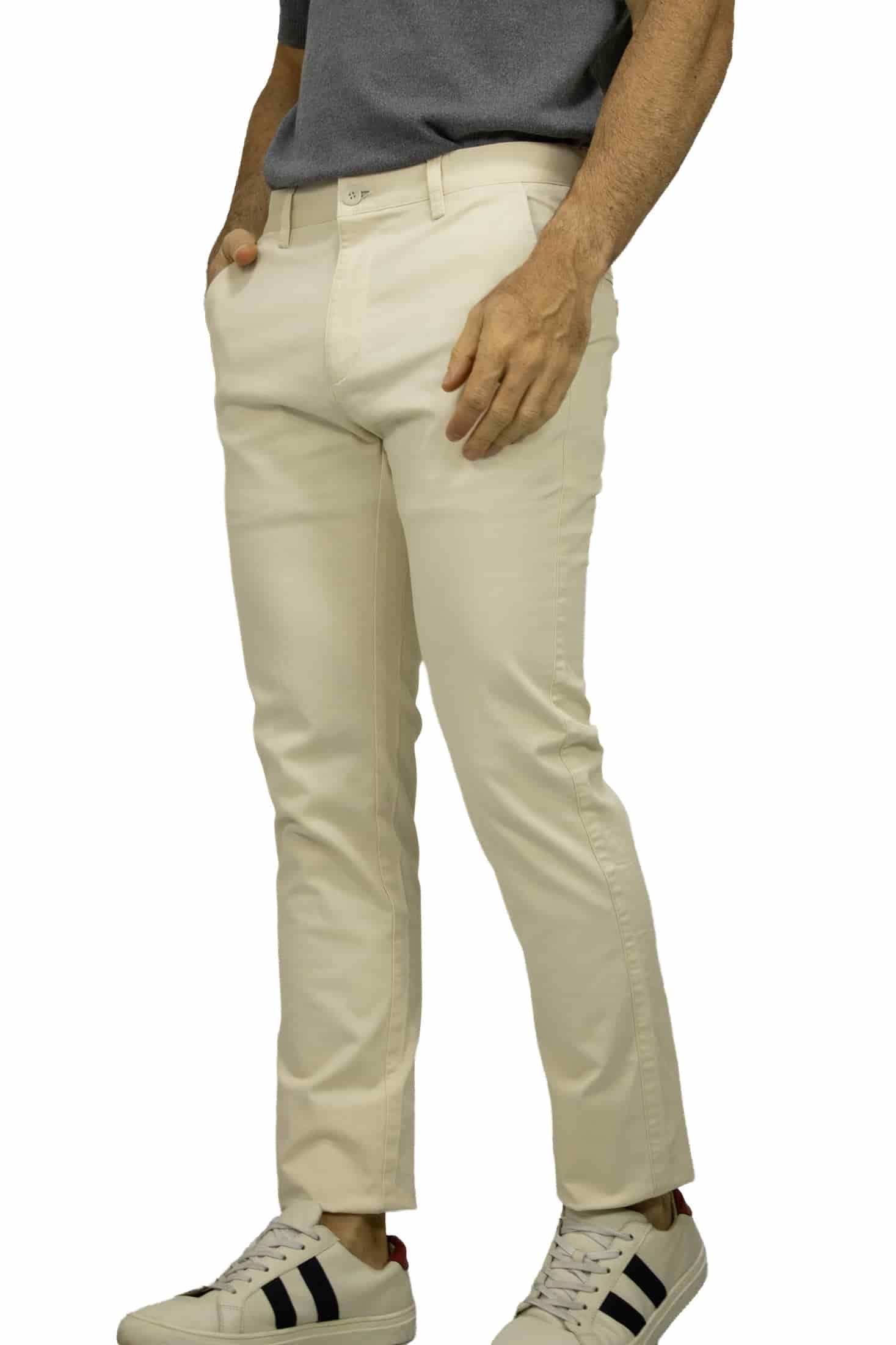 PANTALÓN BEIGE PARA GOLF - miniatura 3