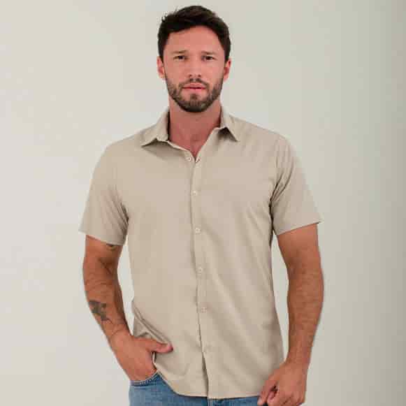 CAMISA MC 100% ALGODON HOMBRE - miniatura 8