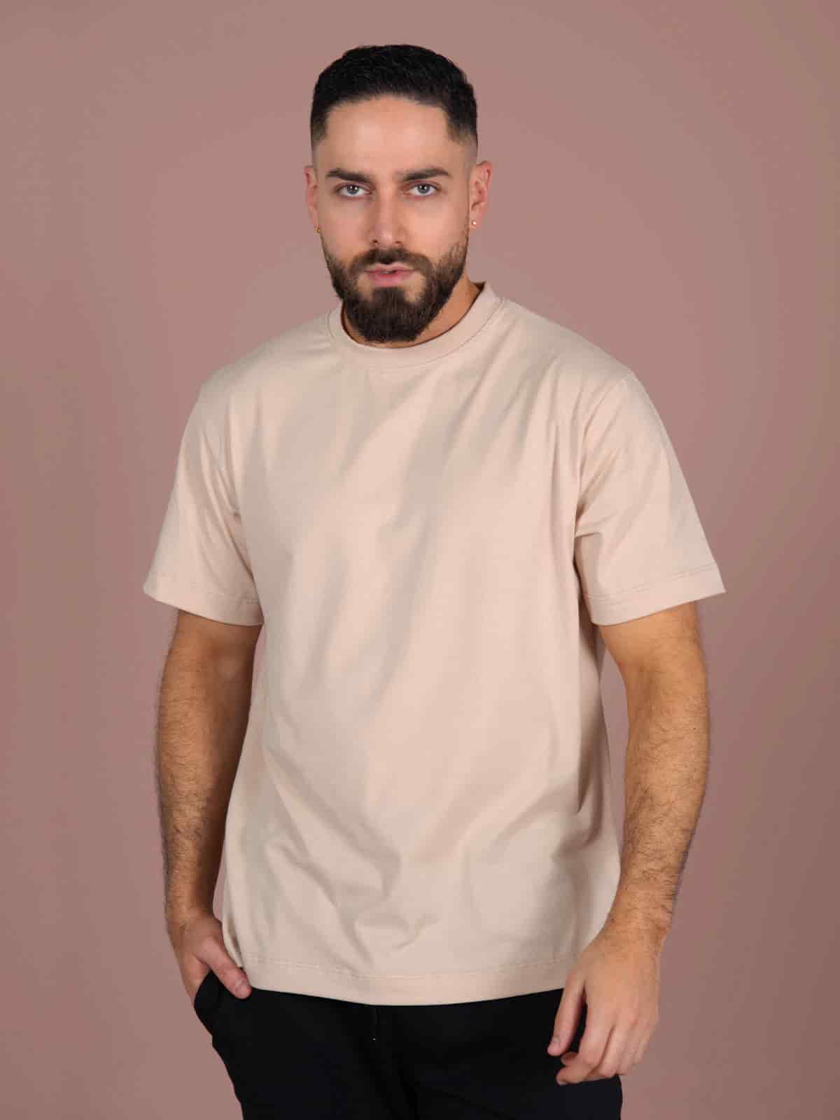 CAMISETA KALO MACARENA BEIGE - miniatura 1