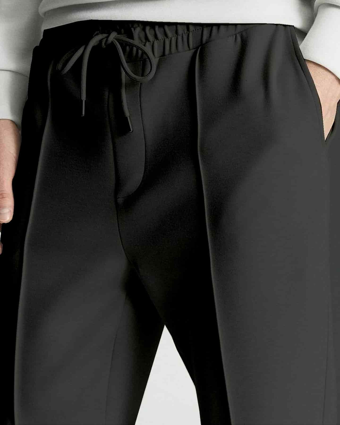 Straight Pants Black - miniatura 3