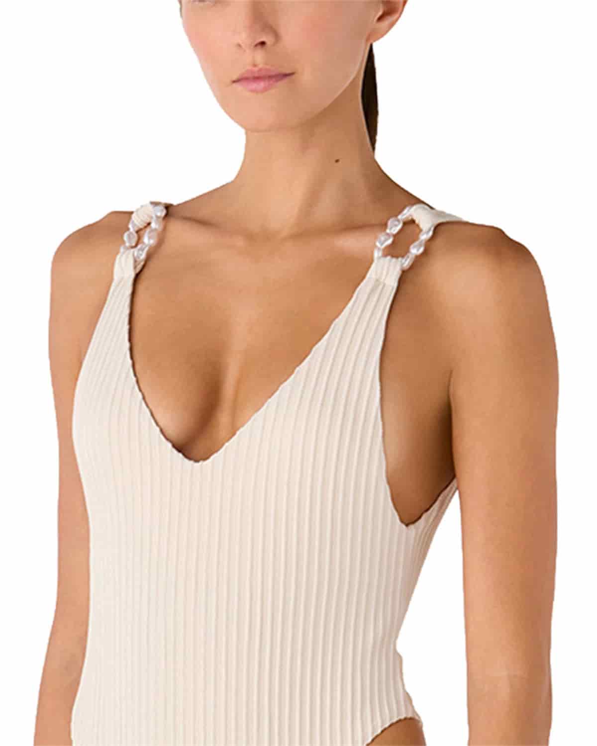 Vestido de Baño Entero Duna Shell Ivory - miniatura 2