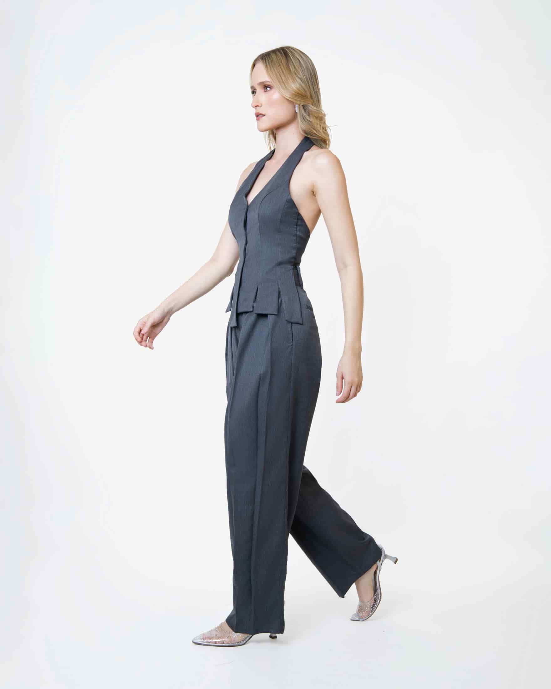 Gray Office Pants - miniatura 2