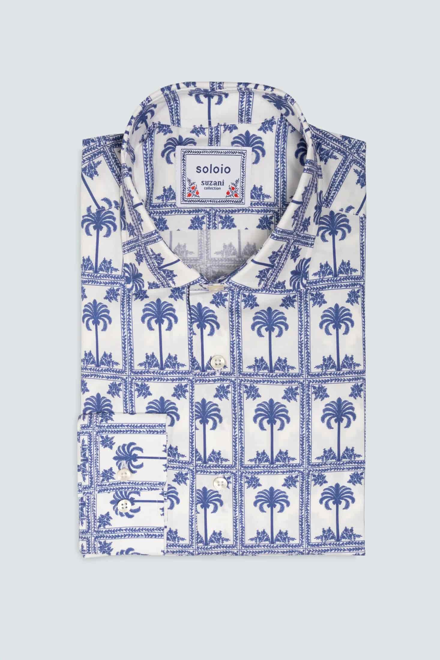 Men's cotton shirt jeans nurata - miniatura 3