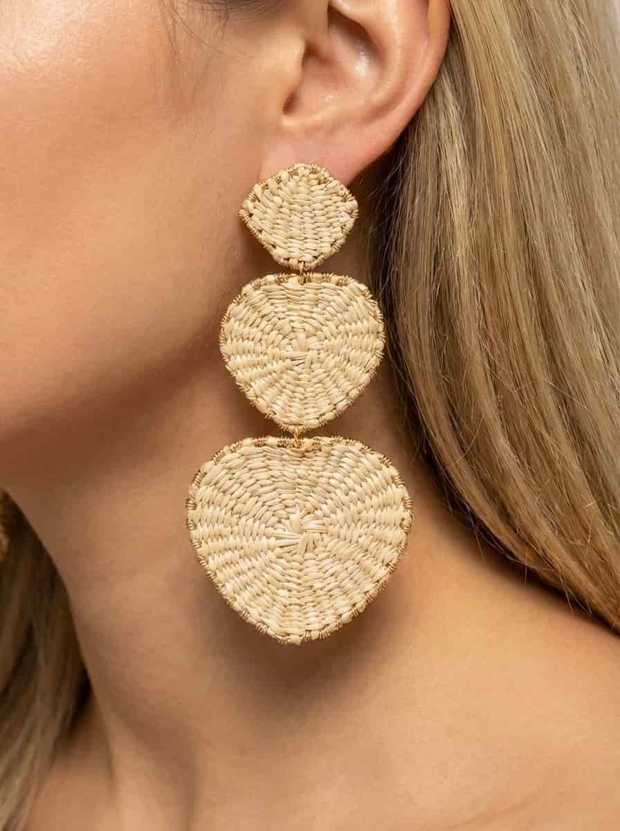 Shell Earrings Maxi (2 earrings in 1 pair) - miniatura 3