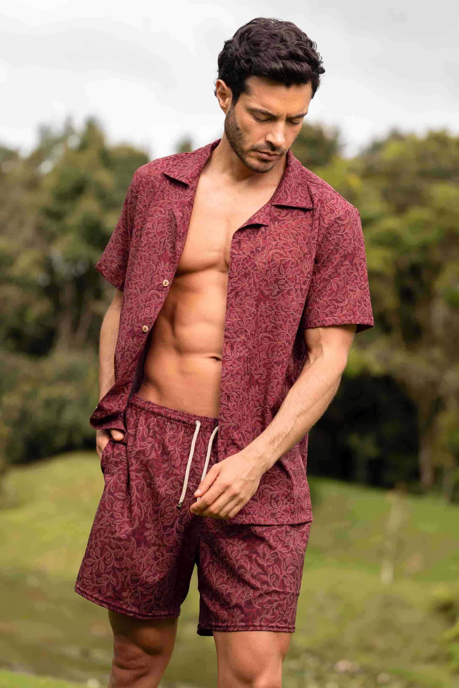 Camisa Playera Tropical - miniatura 3
