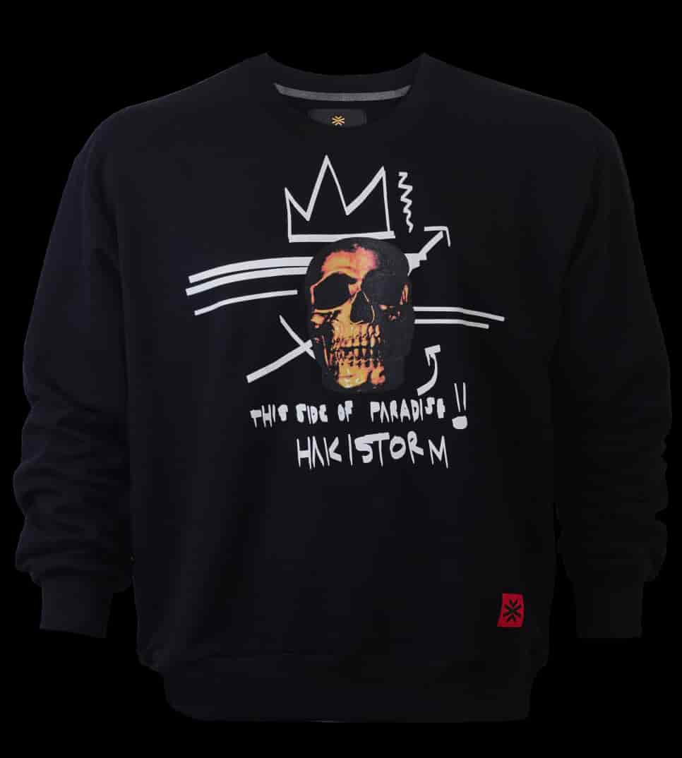 Sweater Golden Skull Black - miniatura 1