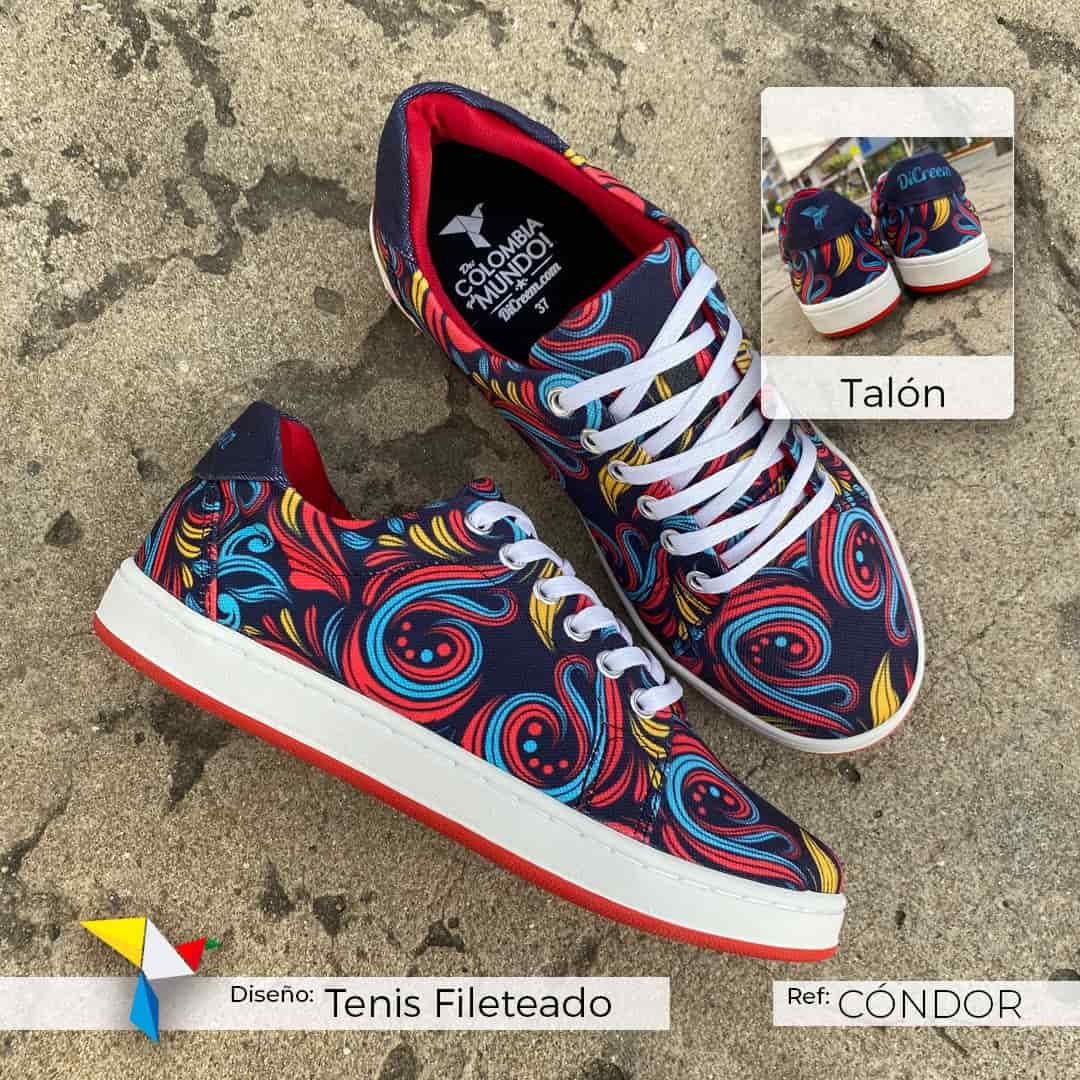 Fileteado – Tenis CÓNDOR - miniatura 1