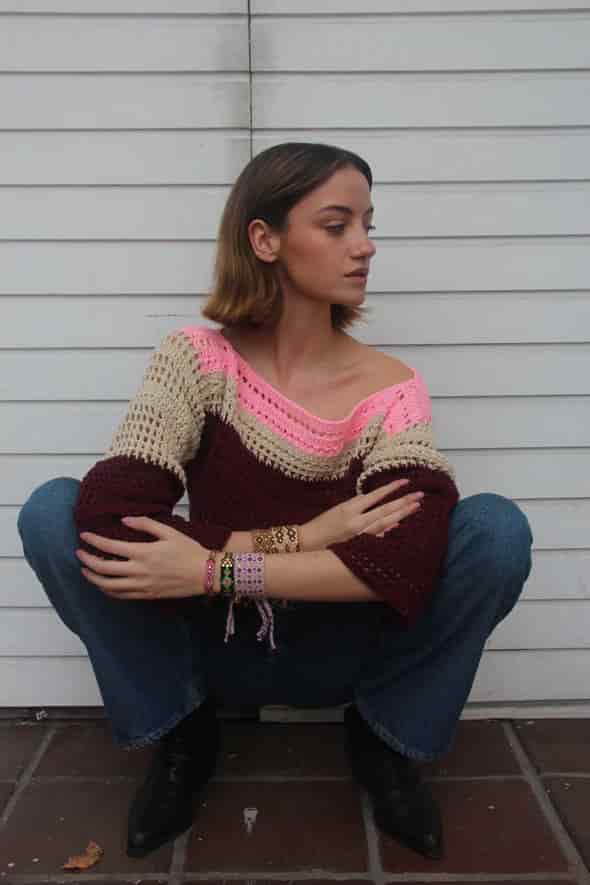 Cover Up Knit Rocio de Tierra - Serenata - miniatura 3