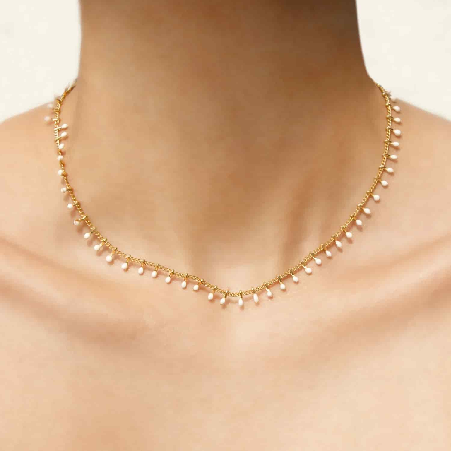 COLLAR FOST WHITE - miniatura 3