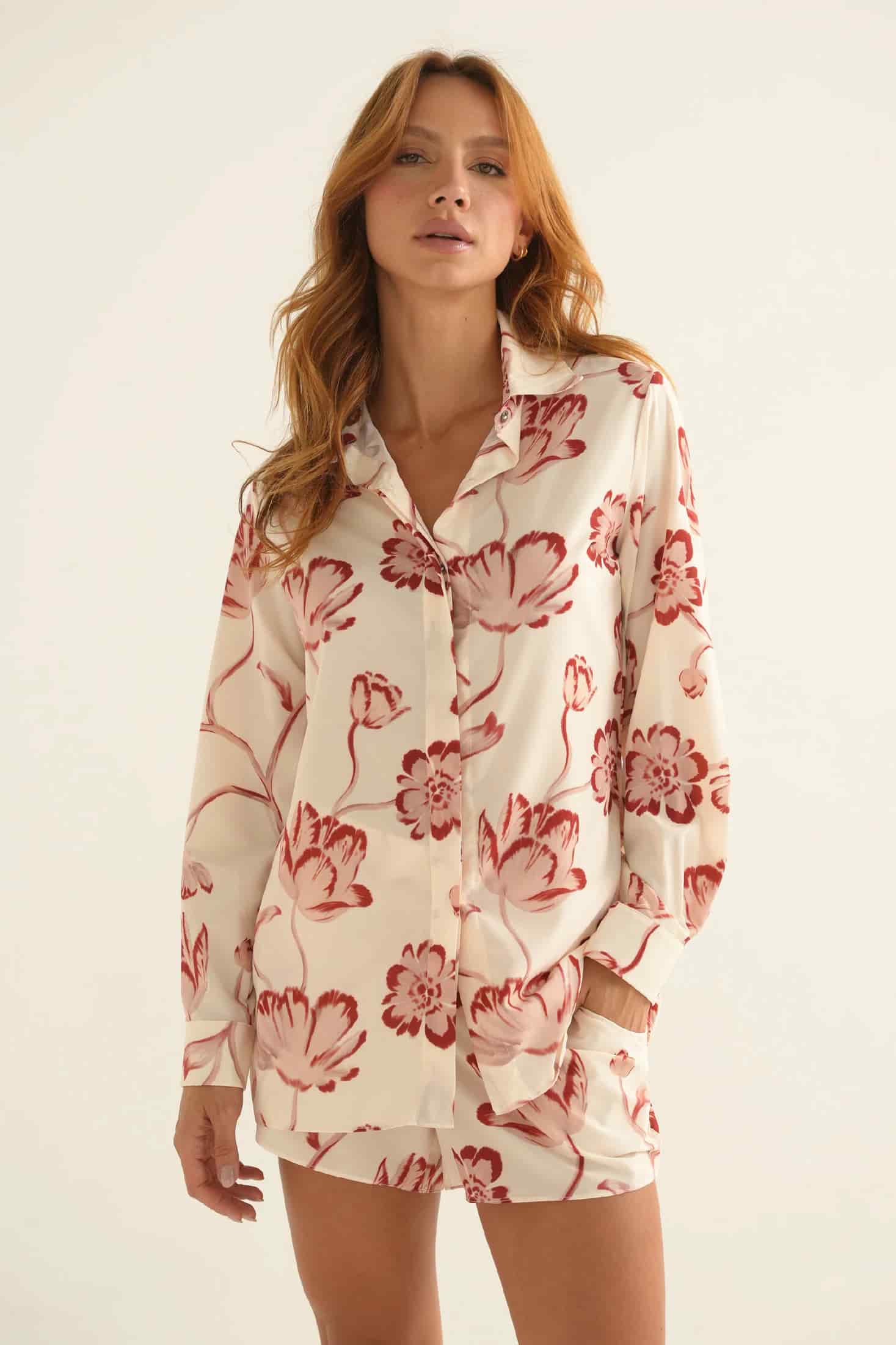 PIJAMA SHORT ELLIPSE WHISPERS ESTAMPADO - miniatura 1