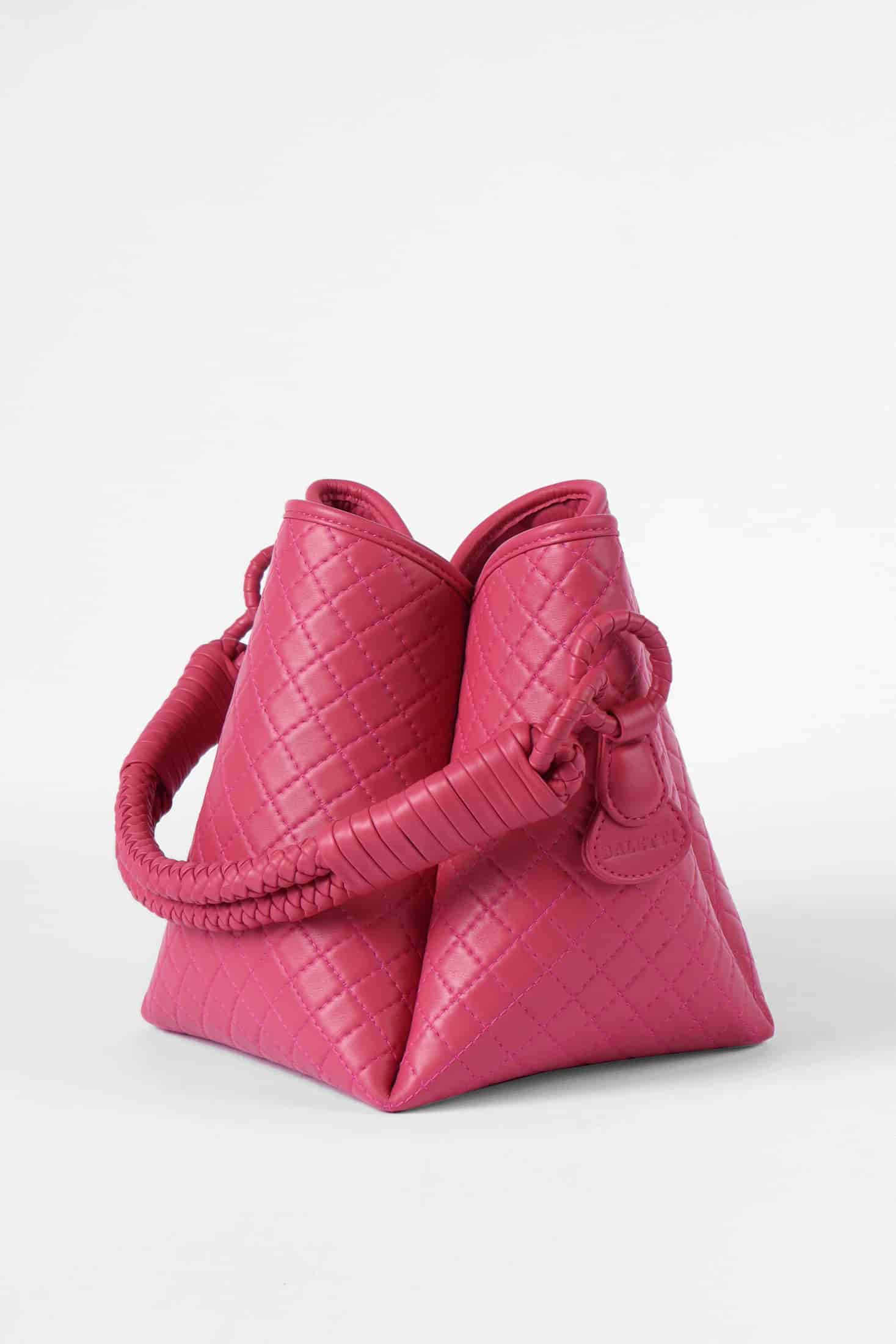Tulip Bucket Bag, Pink. - miniatura 3