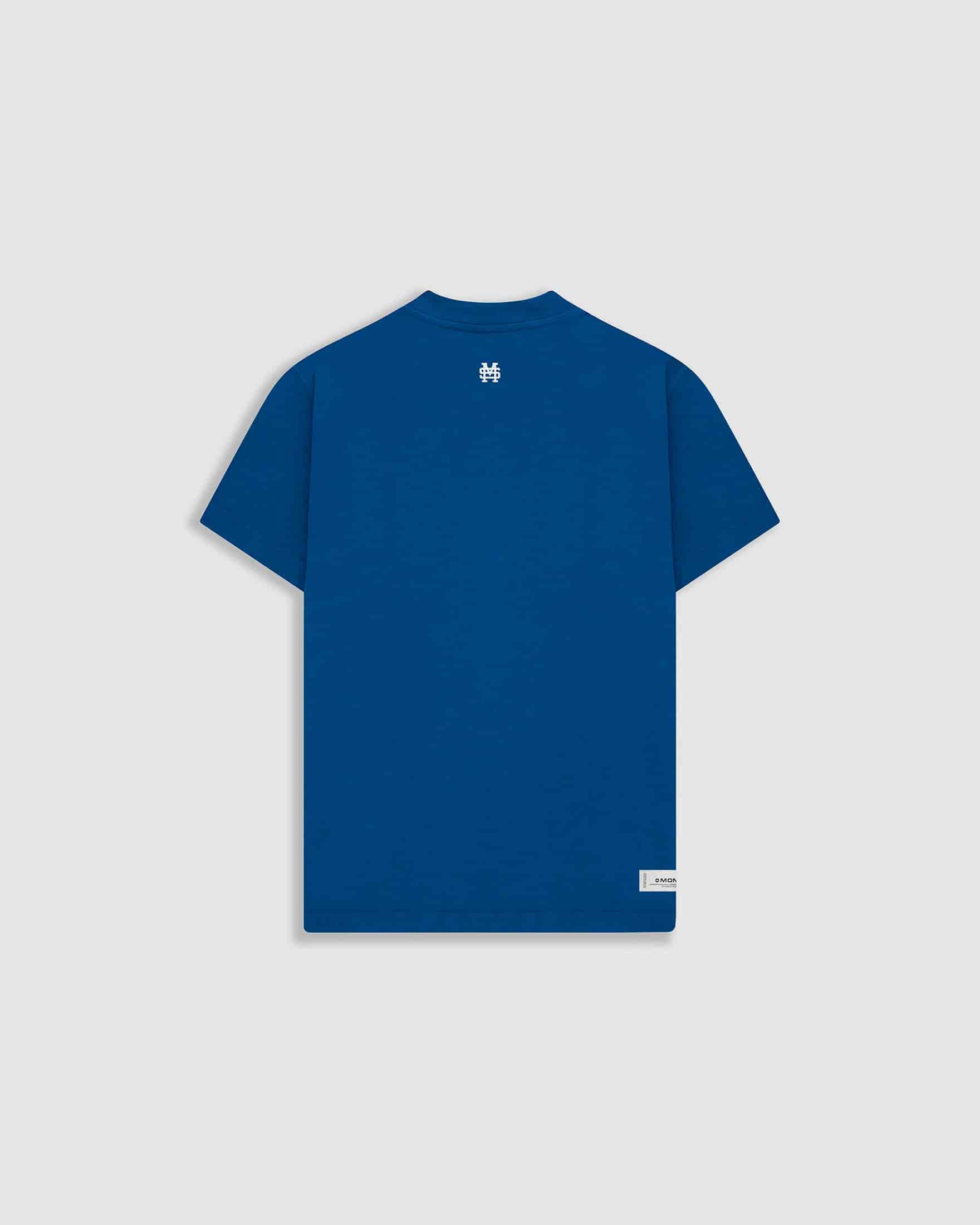 Camiseta Oversized Básica V4 - Azul Cobalto - miniatura 4
