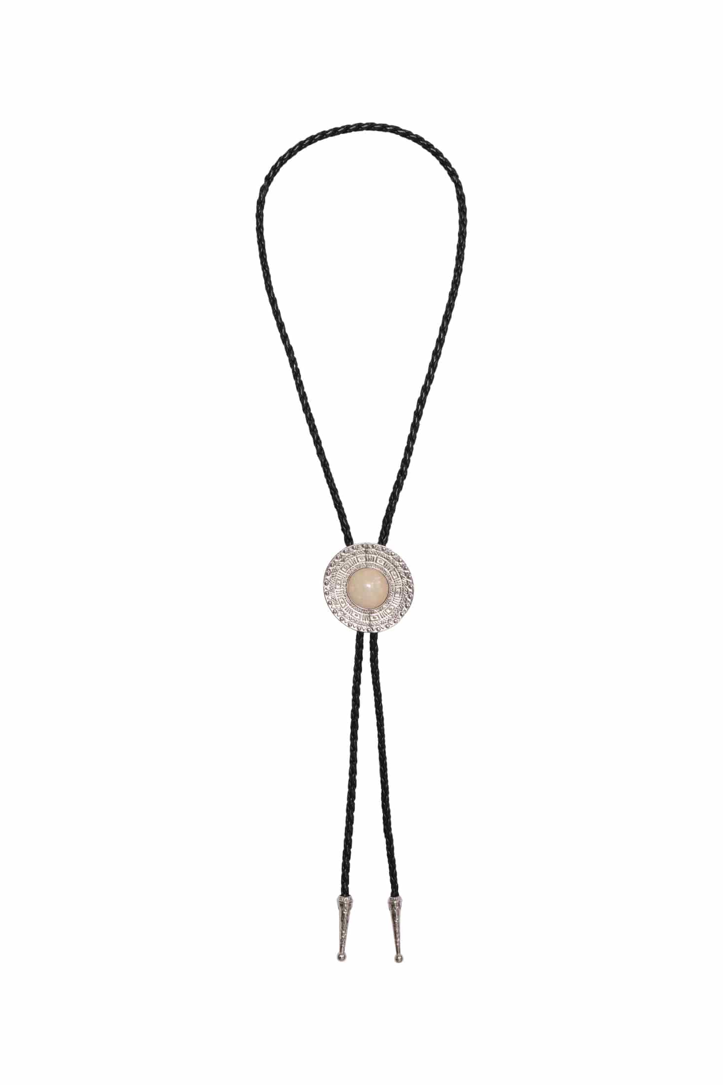 Gitano Necklace / Silver - Ivory - miniatura 1
