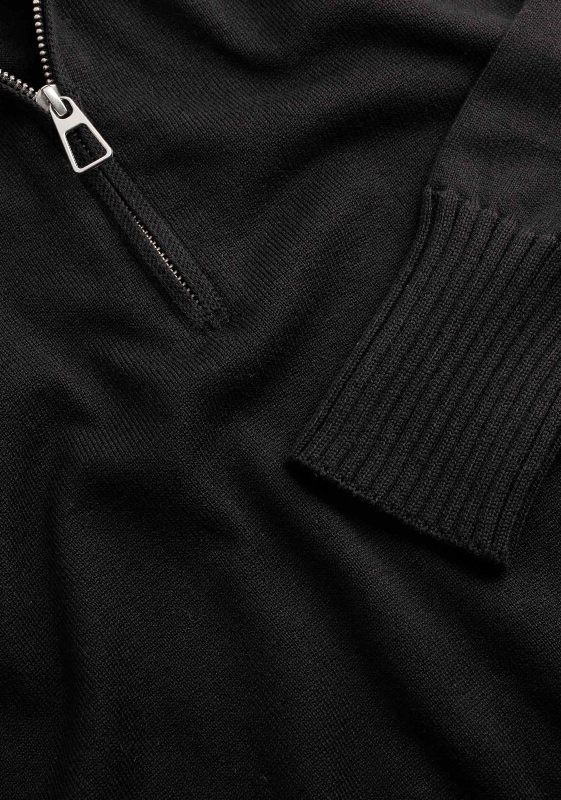 Saco M Nashville Half Zip Negro - miniatura 3