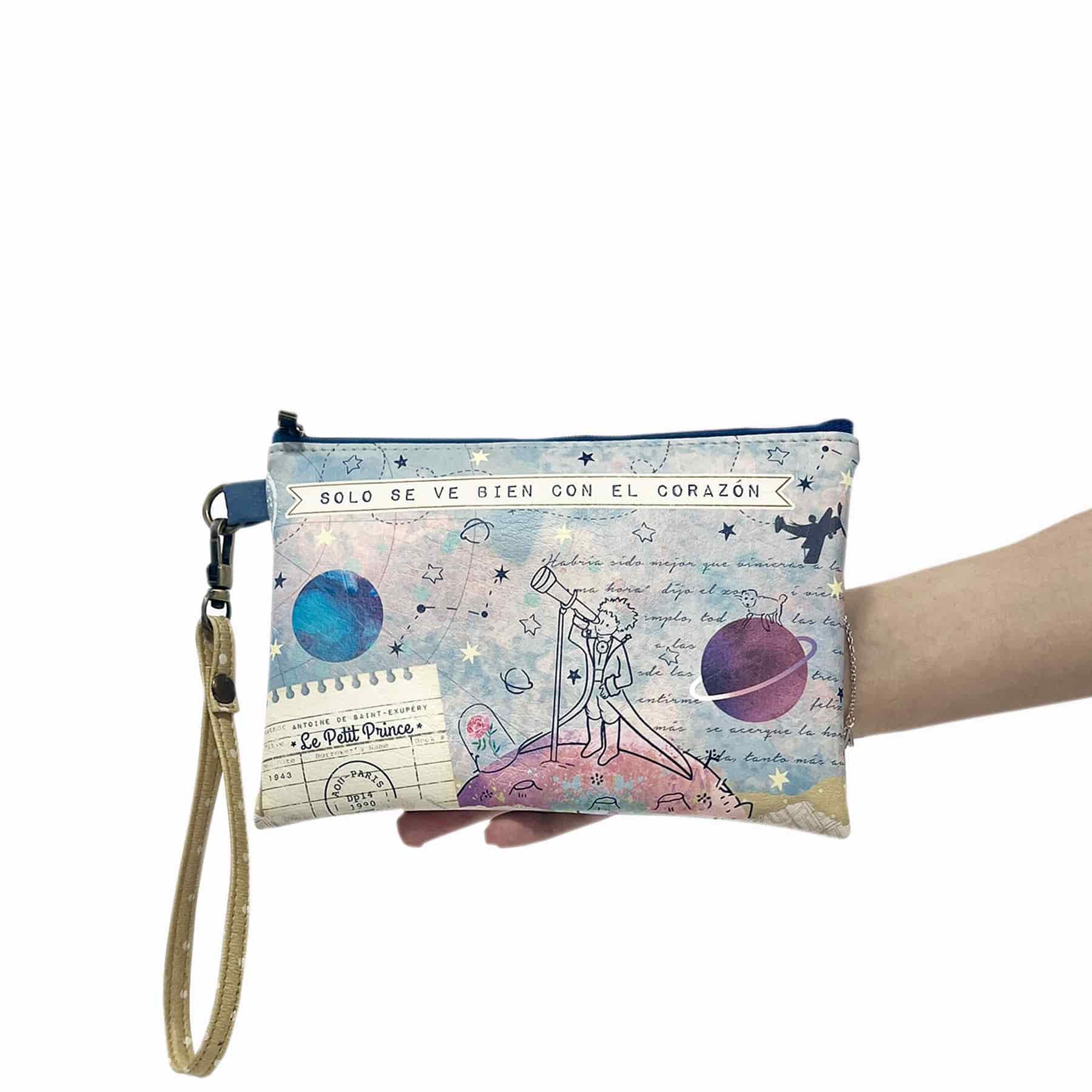 Cosmetiquera Ruanda Para Mujer Estapanda Con Pulsera El Principito - miniatura 3