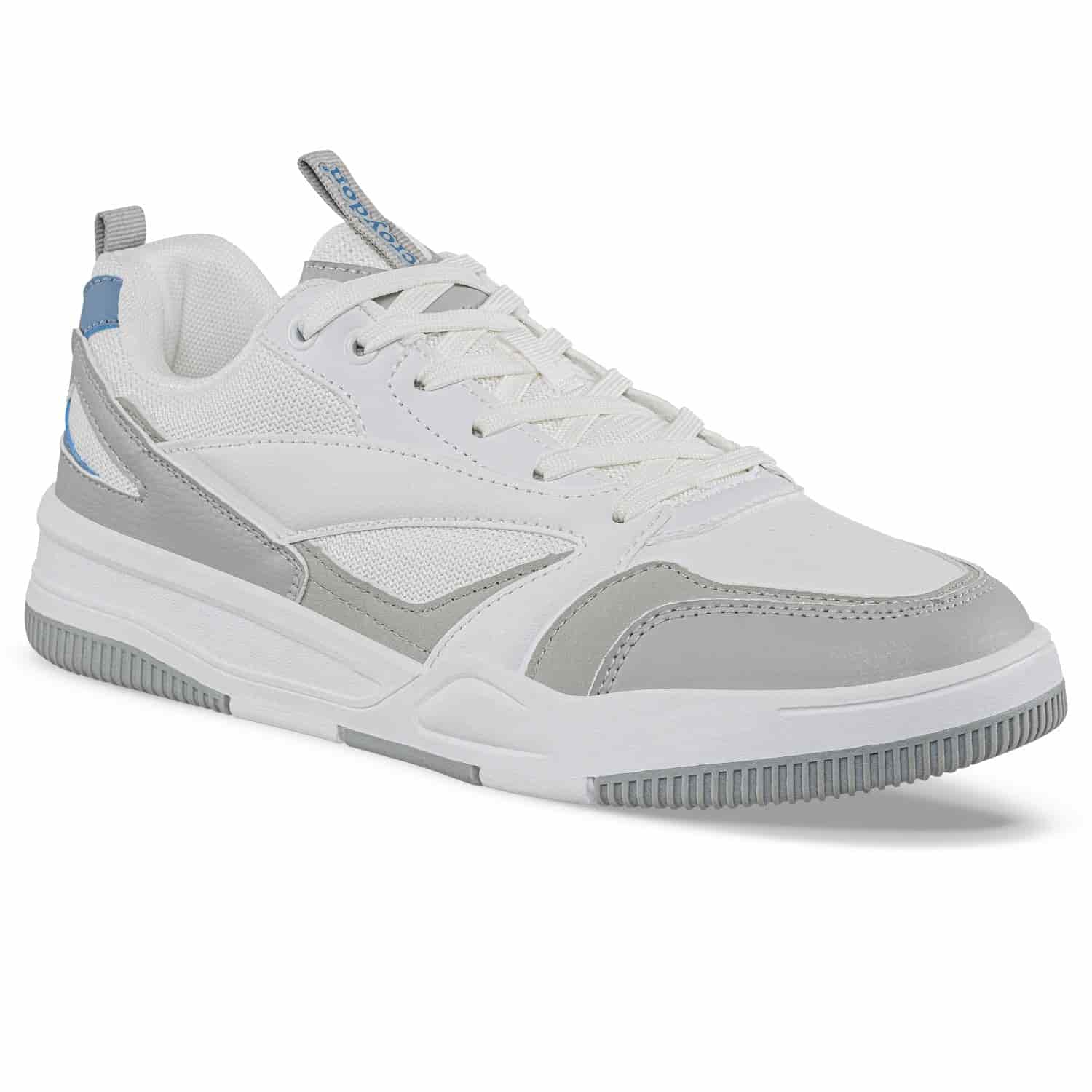 Tenis Urbanos Lynco Blanco-Gris Croydon para Hombre - miniatura 2