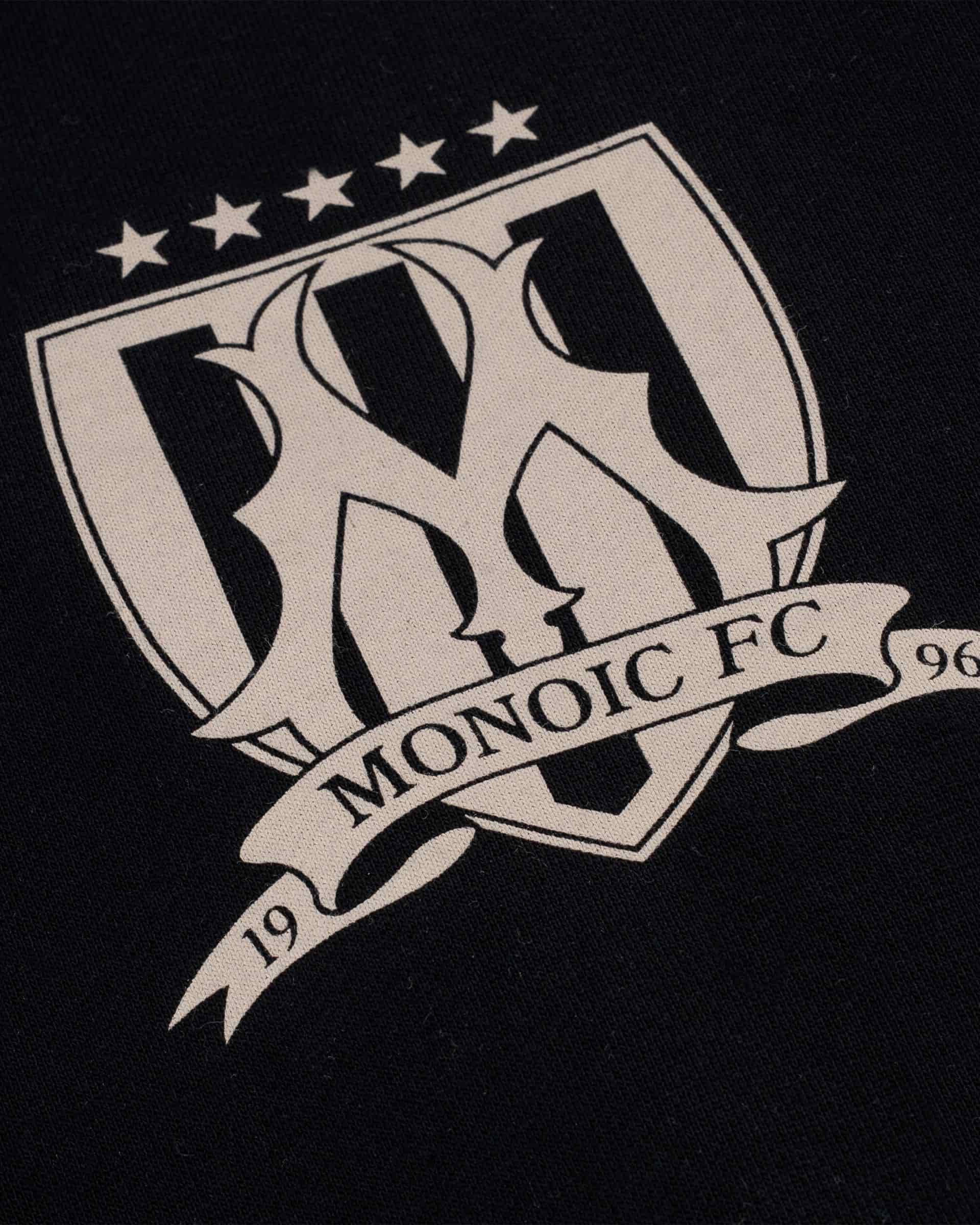 Hoodie Oversized MONOIC F.C - Negro Oscuro - miniatura 4