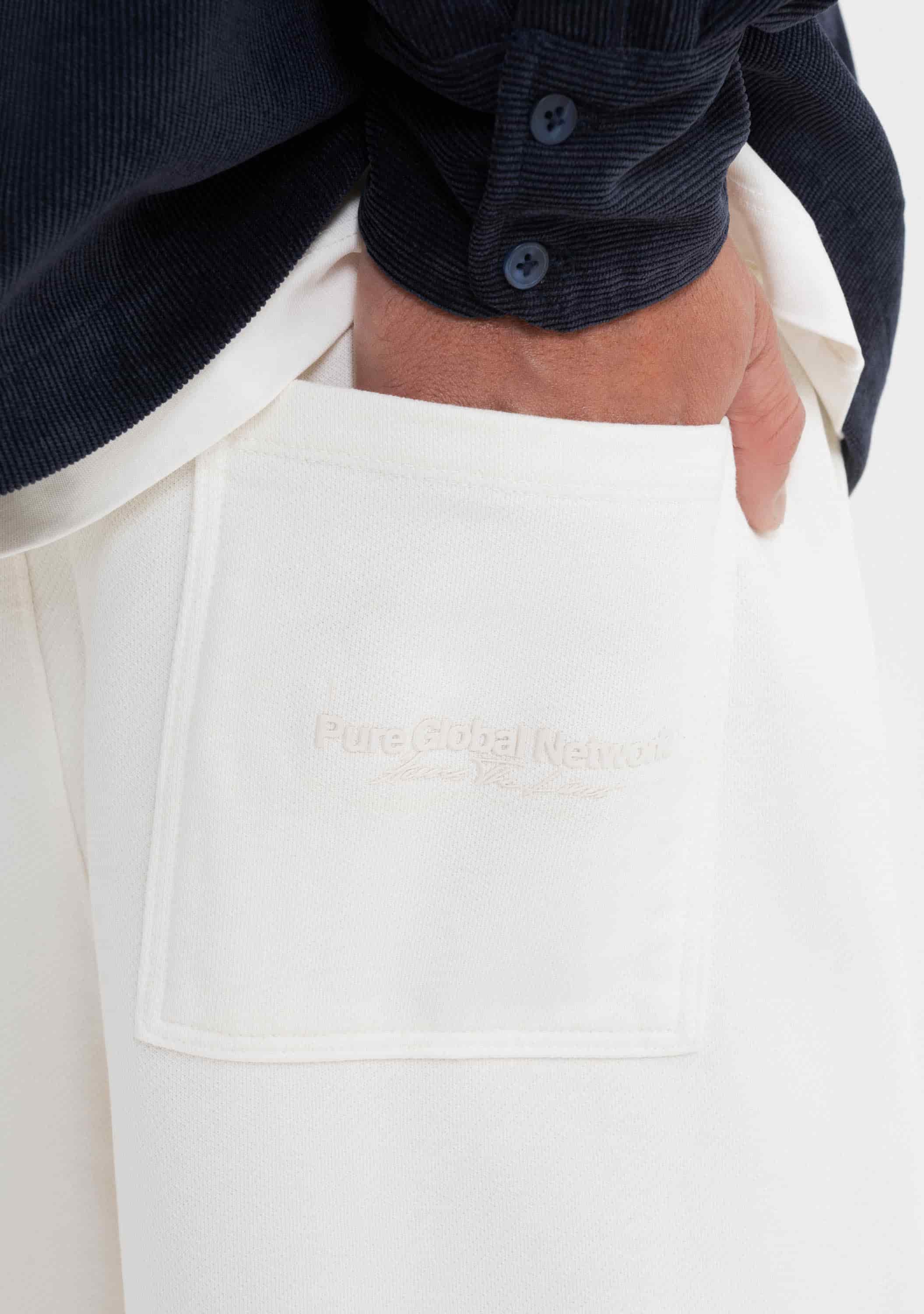 Across The Lines Ivory Jogger - miniatura 5