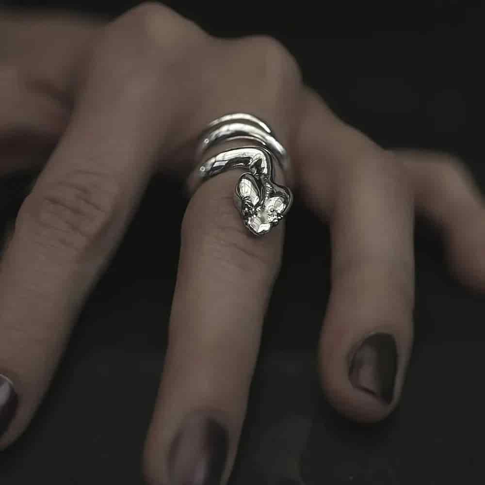Anillo Víbora de Pestañas - miniatura 1