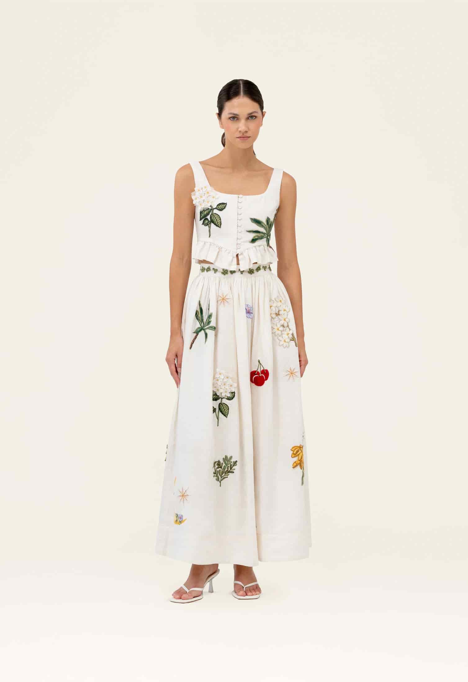 Tangelo Wild Maxi Skirt - miniatura 3