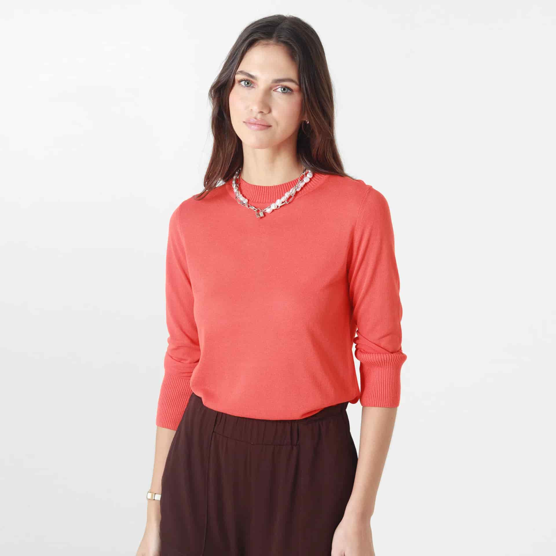 Sweater Cuello Alto Manga Larga - miniatura 6