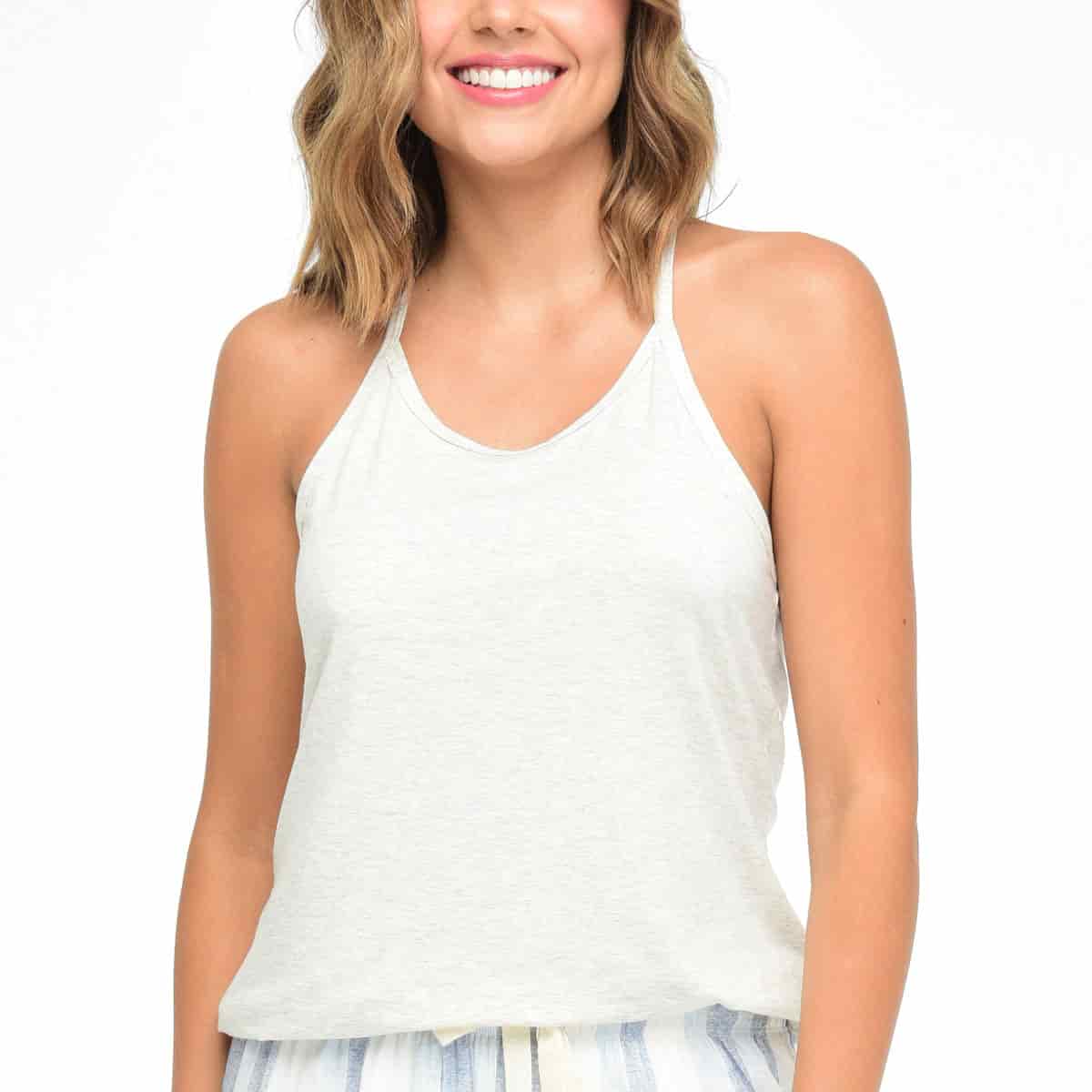 CAMISETA DE PIJAMA CON ESPALDA ATLÉTICA - miniatura 3