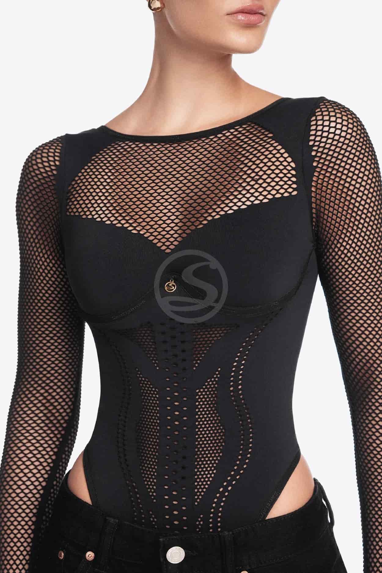 Body Rebel Negro Santísimas Ref. S-699 - miniatura 3