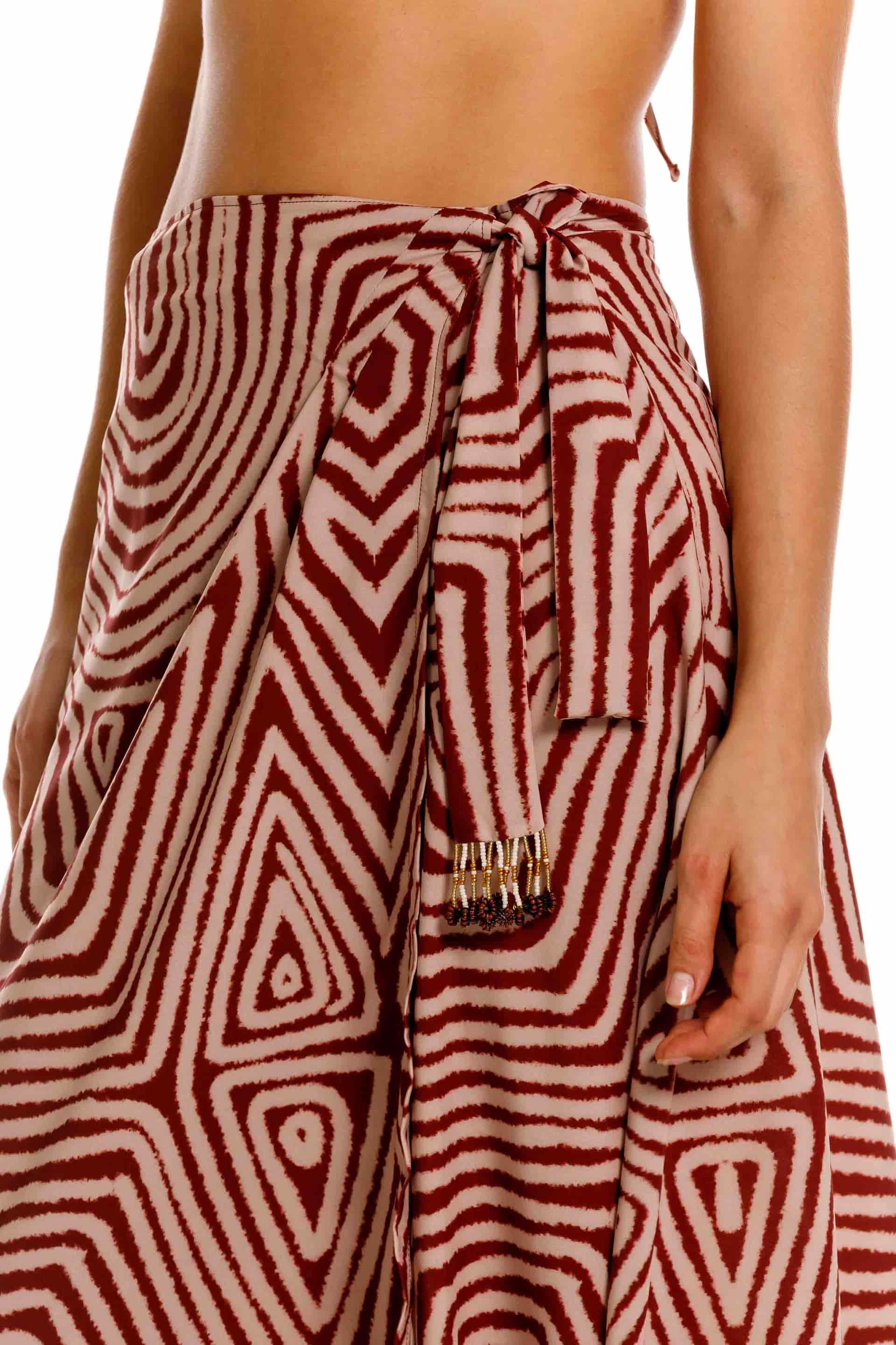 Falda Nairobi Marron - miniatura 2