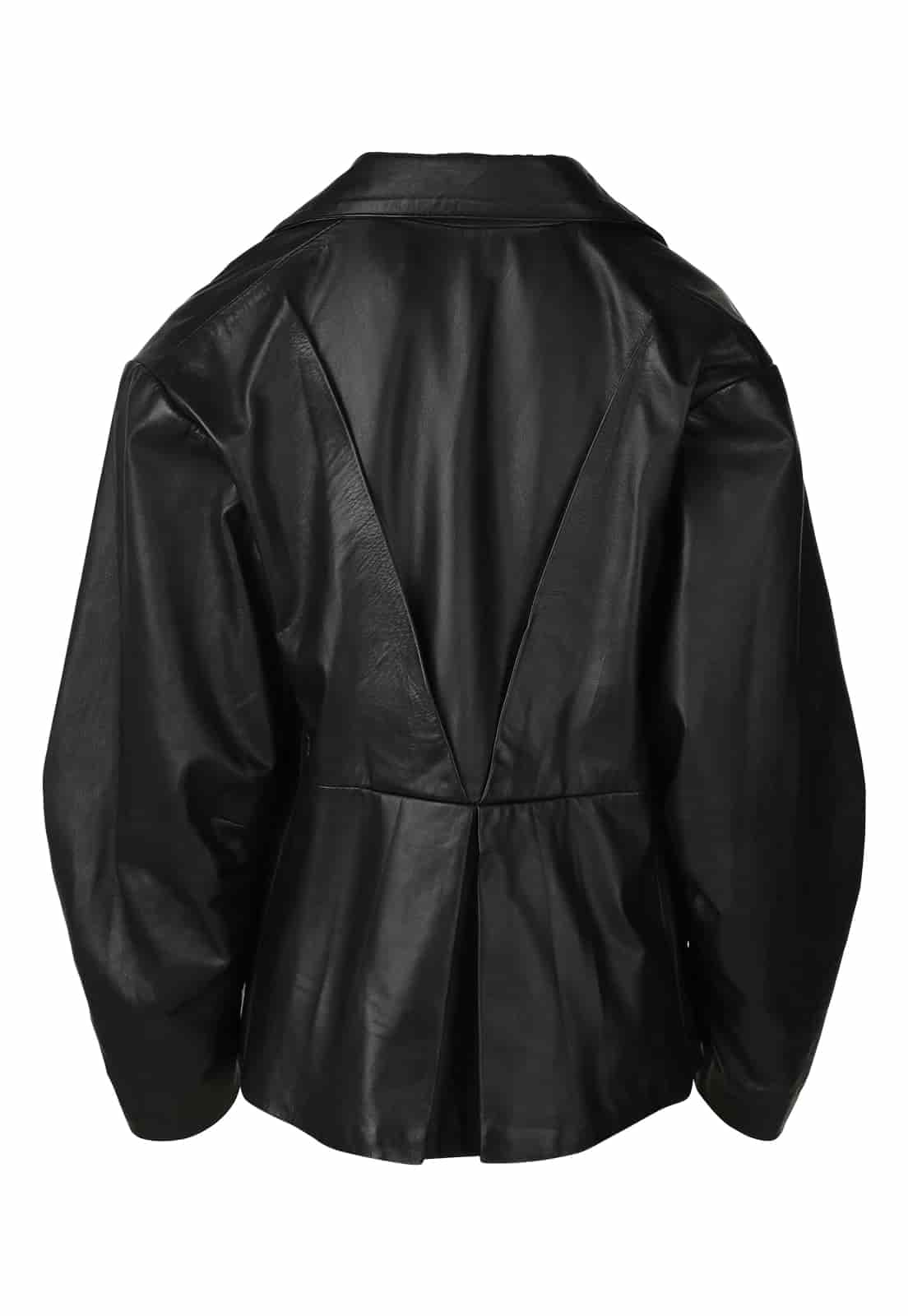 FURROWS LEATHER BLAZER - miniatura 3