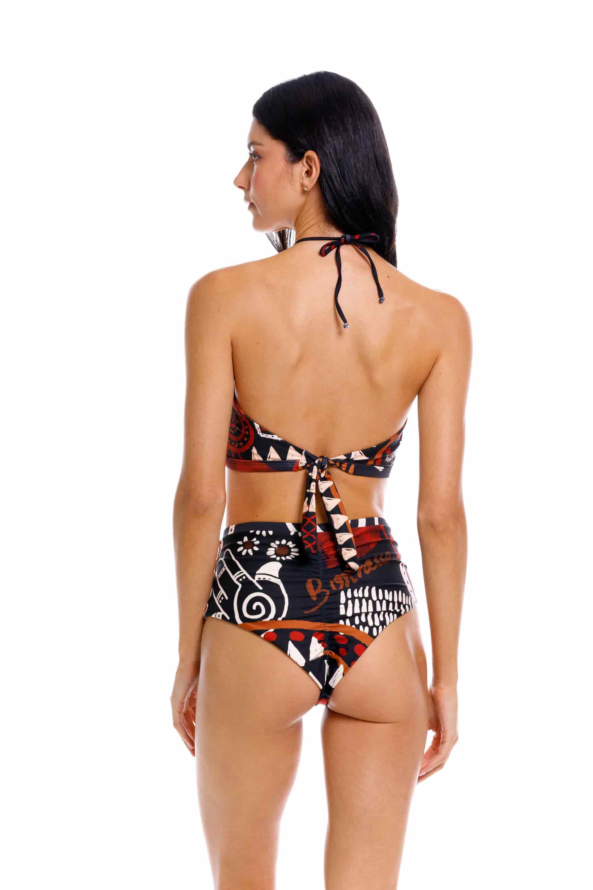 Top Crop-top de Bikini Ubuntu - miniatura 3